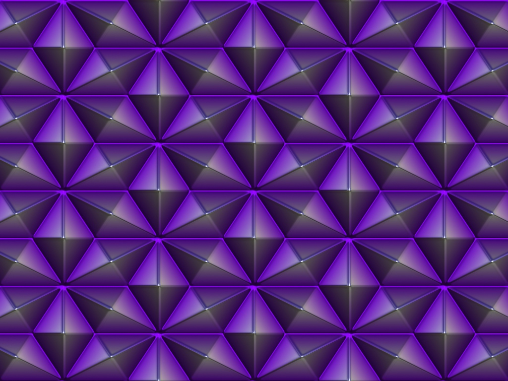 Пурпурные треугольники 3д графика