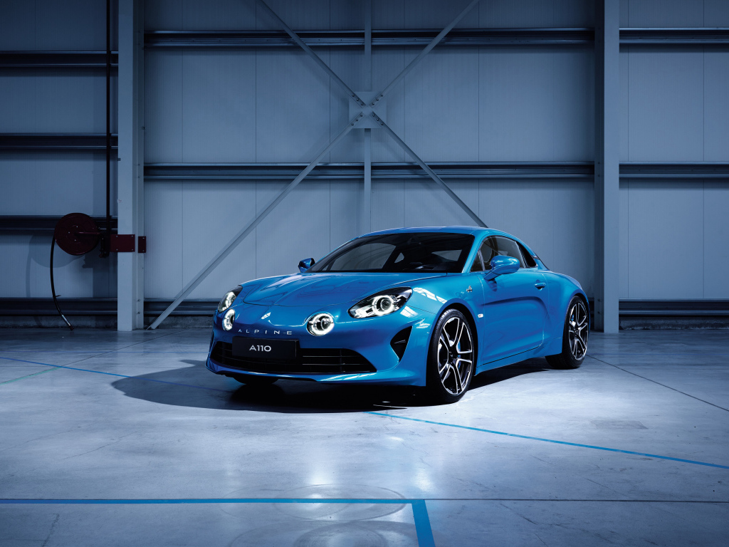 Автомобиль Alpine A110 Premiere Edition, 2017, цвет синий металлик 