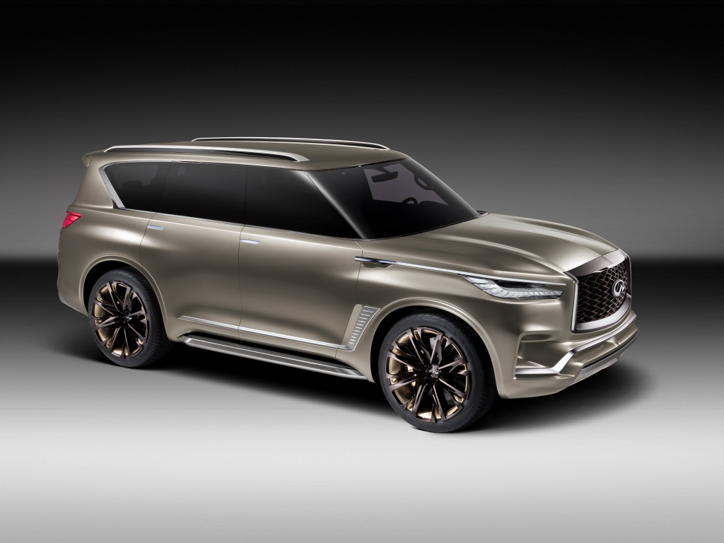 Серийный автомобиль  Infiniti QX80 Monograph, 2018