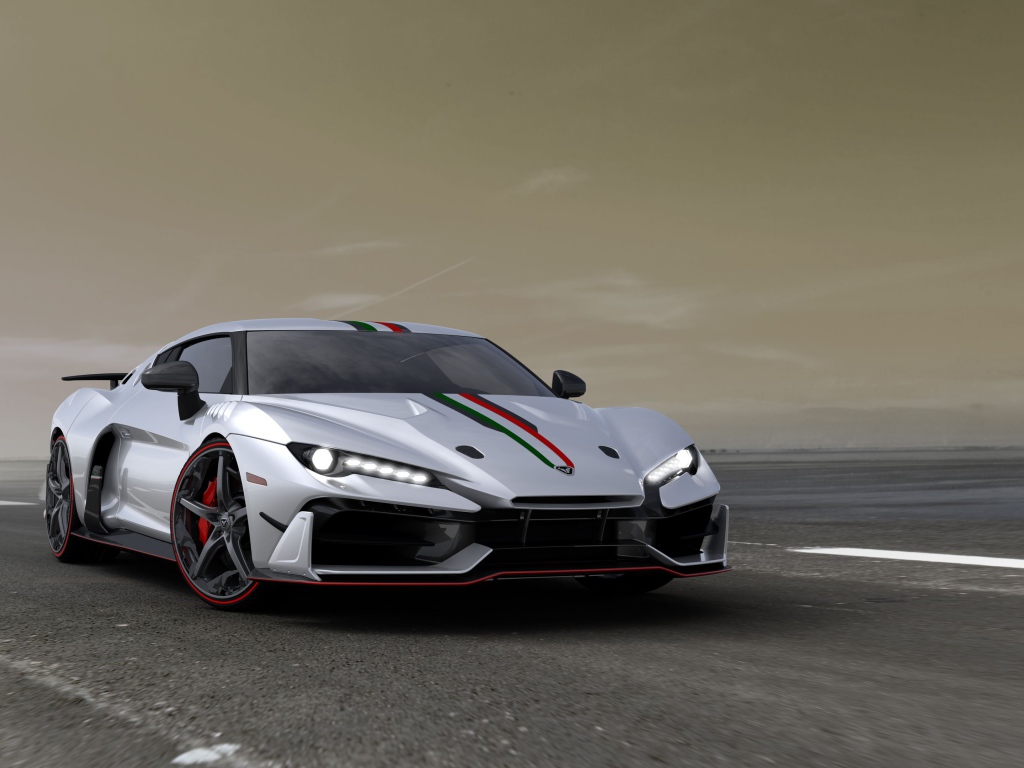 Эксклюзивный спортивный автомобиль Lamborghini Huracan Italdesign, 2018