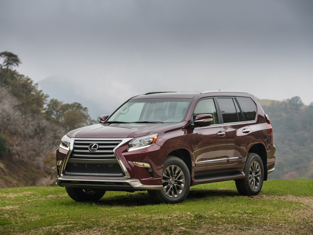 Коричневый японский автомобиль внедорожник Lexus GX 460, 2017 