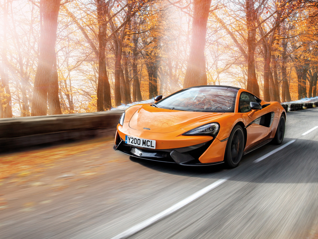 Спортивный автомобиль McLaren 570S Pirelli MC Sottozero 3, 2018 осенью 