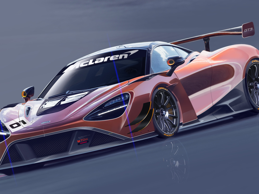 Гоночный автомобиль McLaren 720S GT3, 2019
