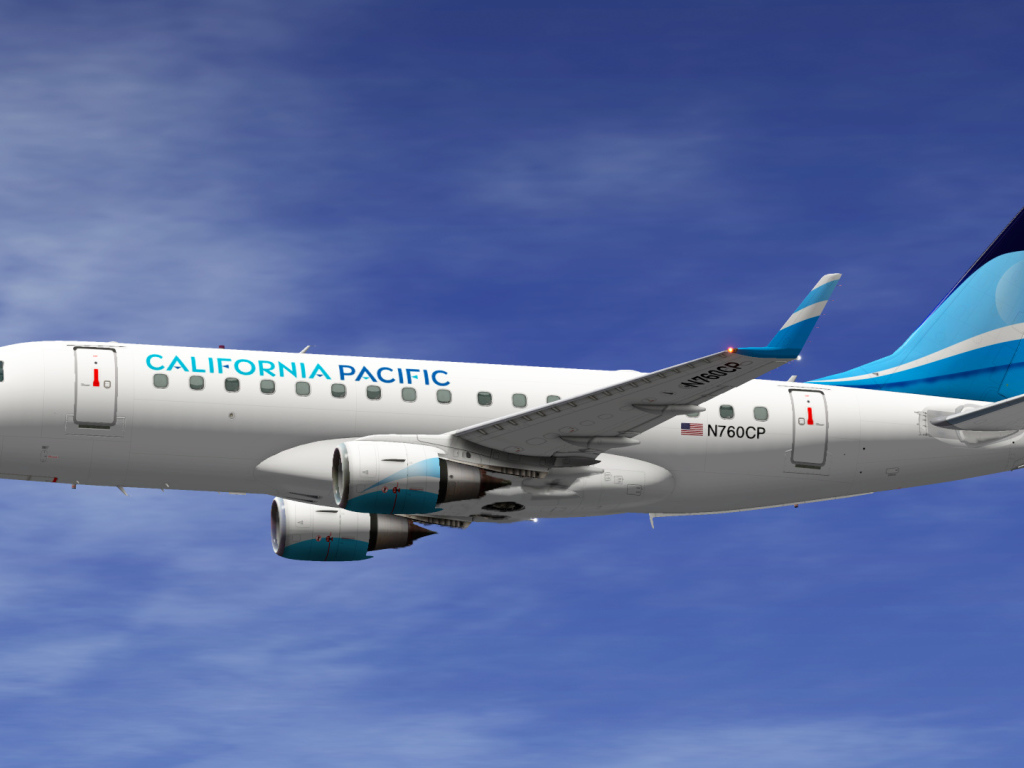 Embraer авиакомпании California Pacific 