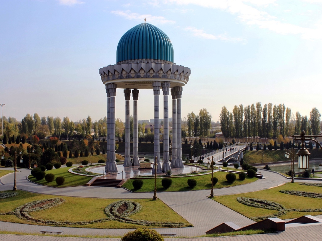 Мемориальный комплекс «Шахидлар хотираси город Ташкент 