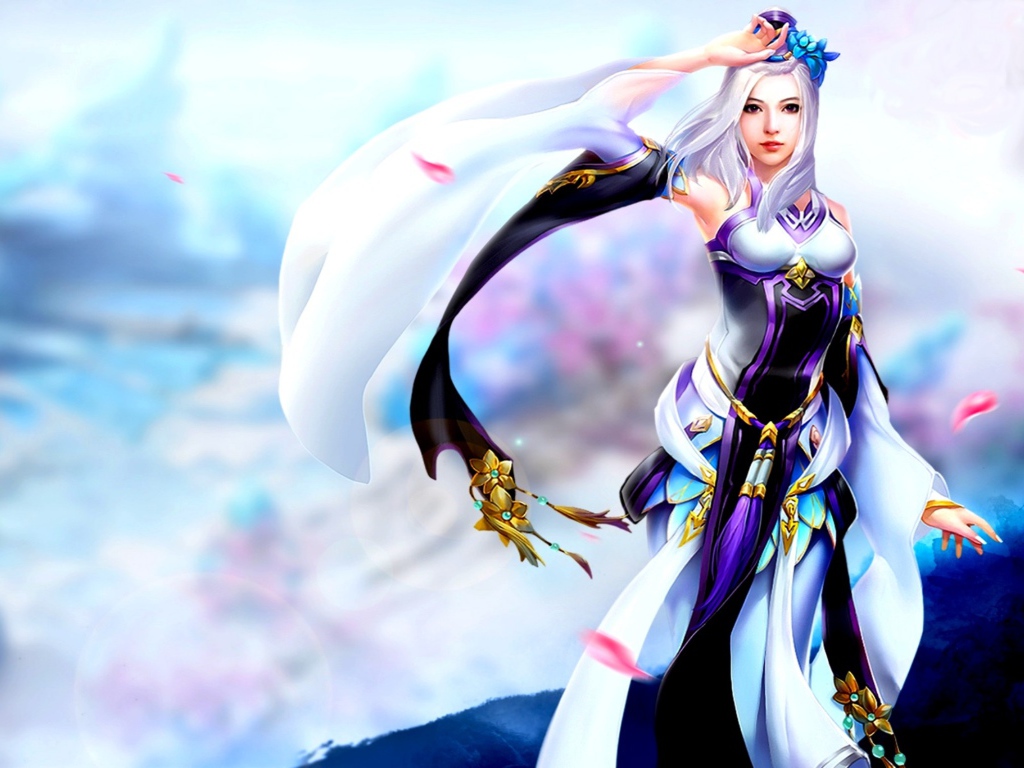 Фантастическая красивая девушка 