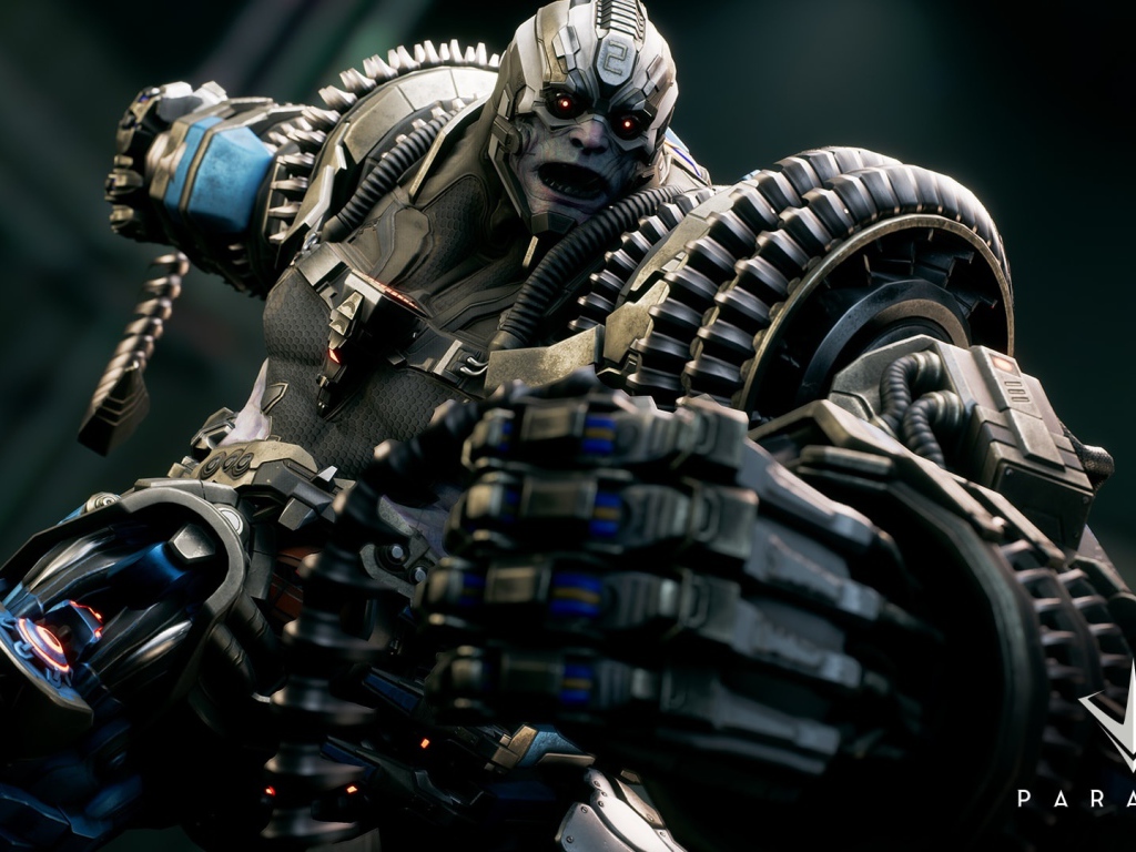 Киборг Риктор персонаж игры Paragon 2017 