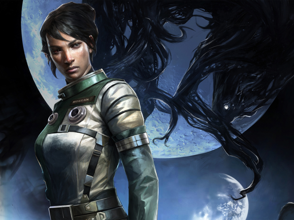 Девушка персонаж игры Prey 2017 