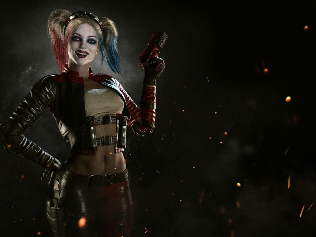 Харли Квинн персонаж игры Injustice 2 