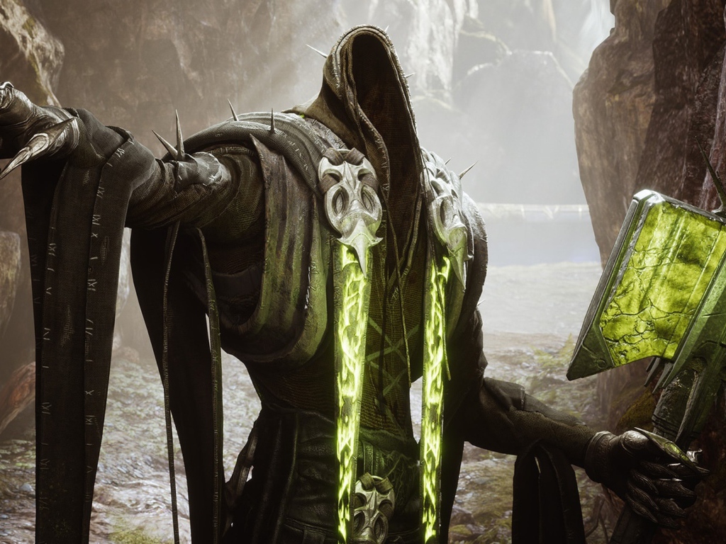 Севарог с кувалдой персонаж игры Paragon 2017 