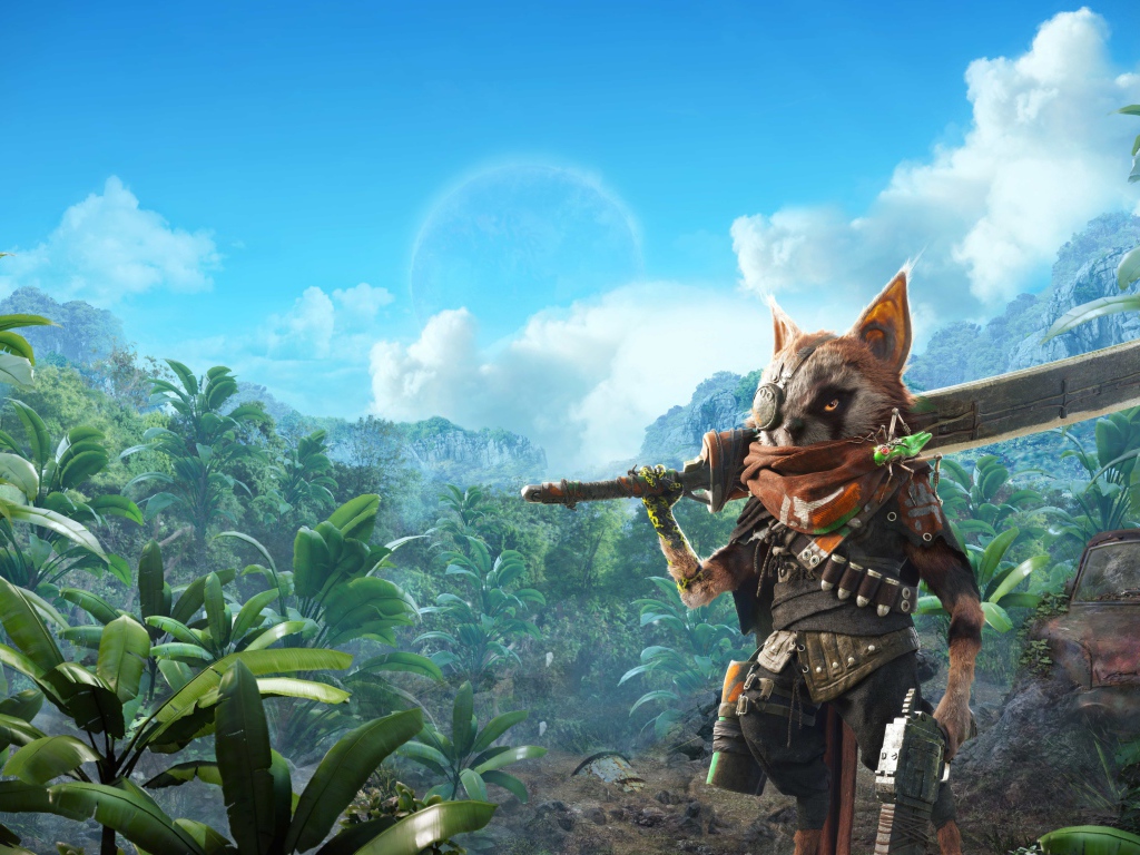 Персонаж новой компьютерной игры Biomutant, 2018