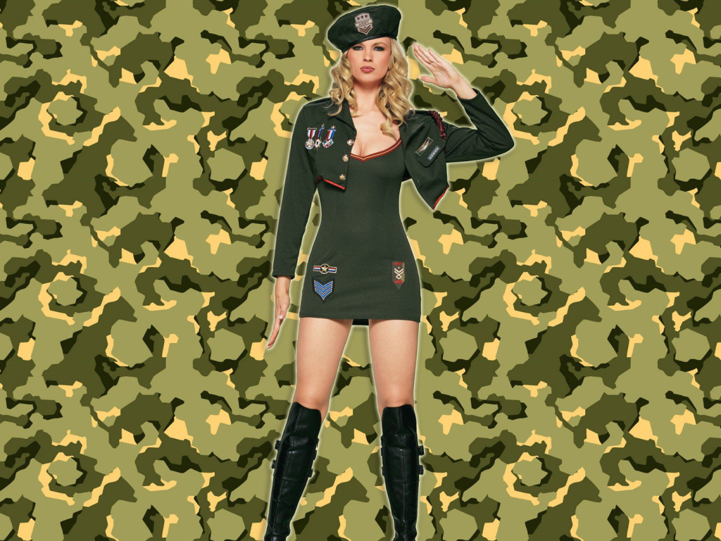 Настоящая защитница отечества 