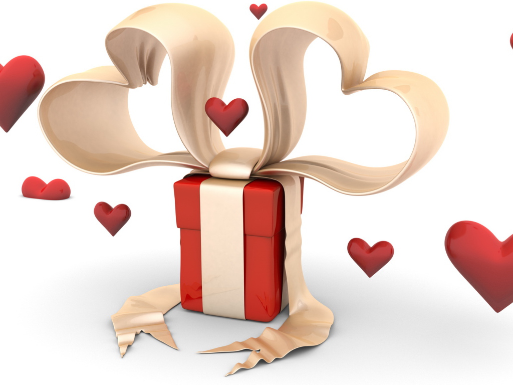 Наполненный любовью подарок на День Святого Валентина  