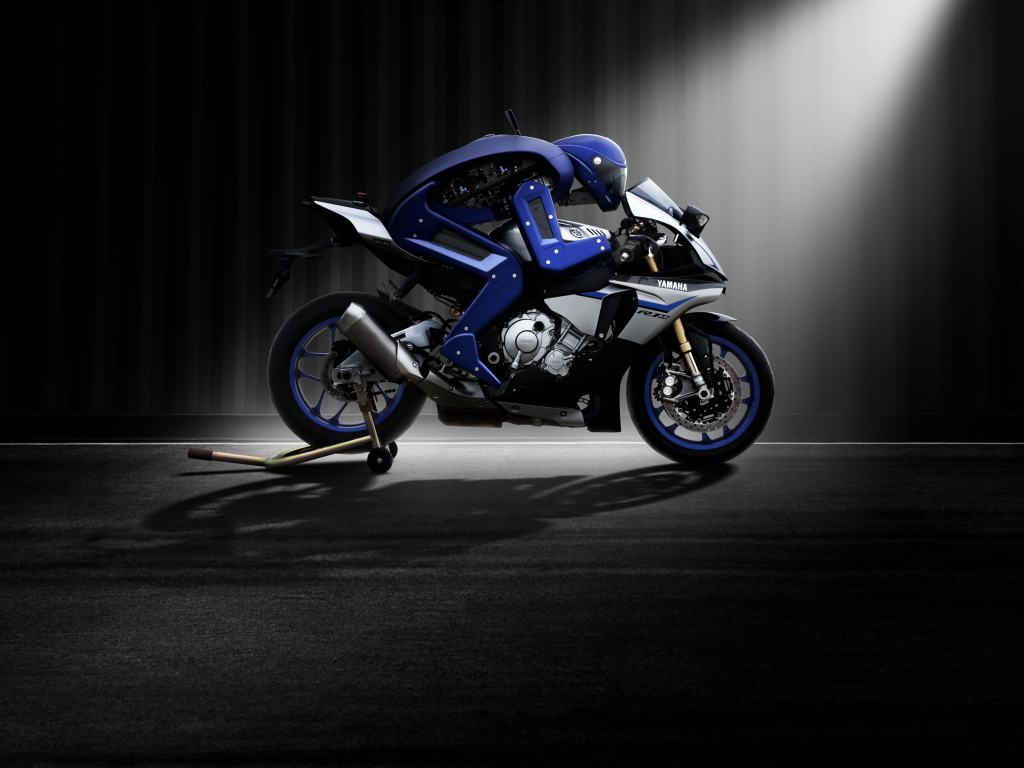 Человекоподобный робот Yamaha Motobot, 2017