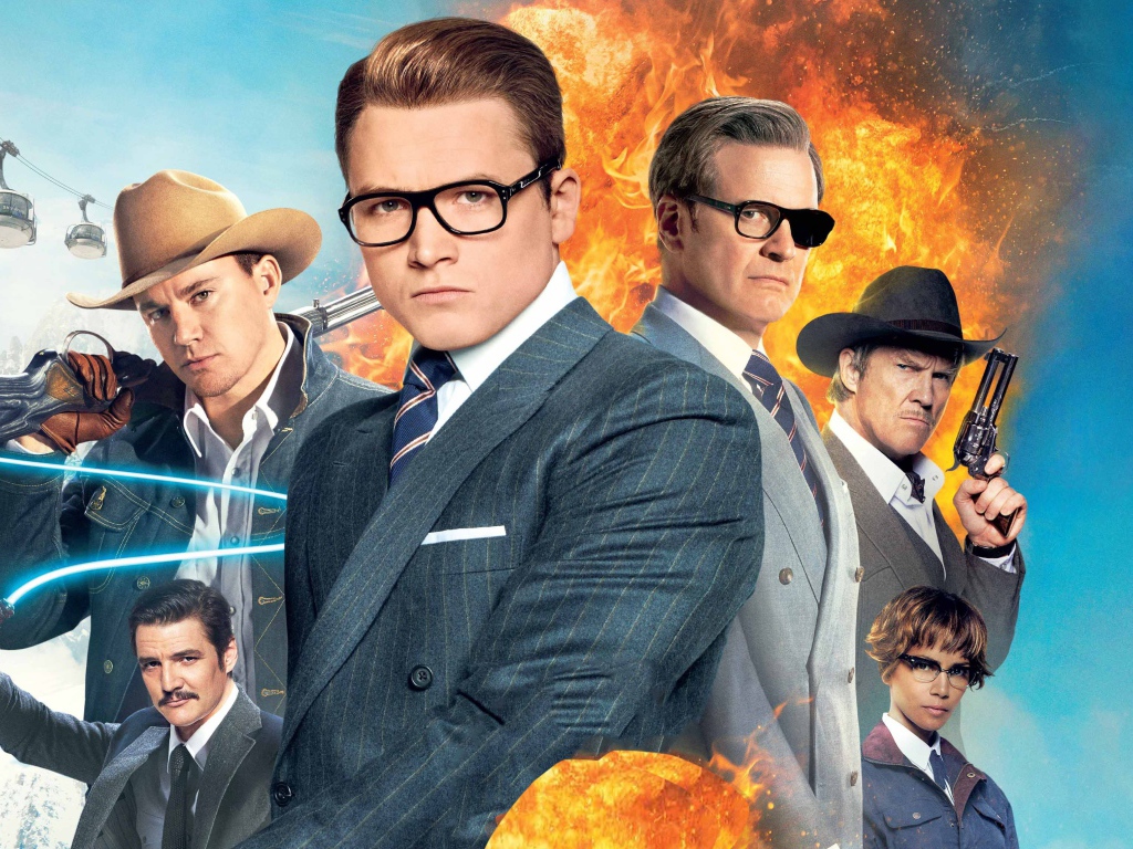 Персонажи фильма  Kingsman, Золотое кольцо, 2017