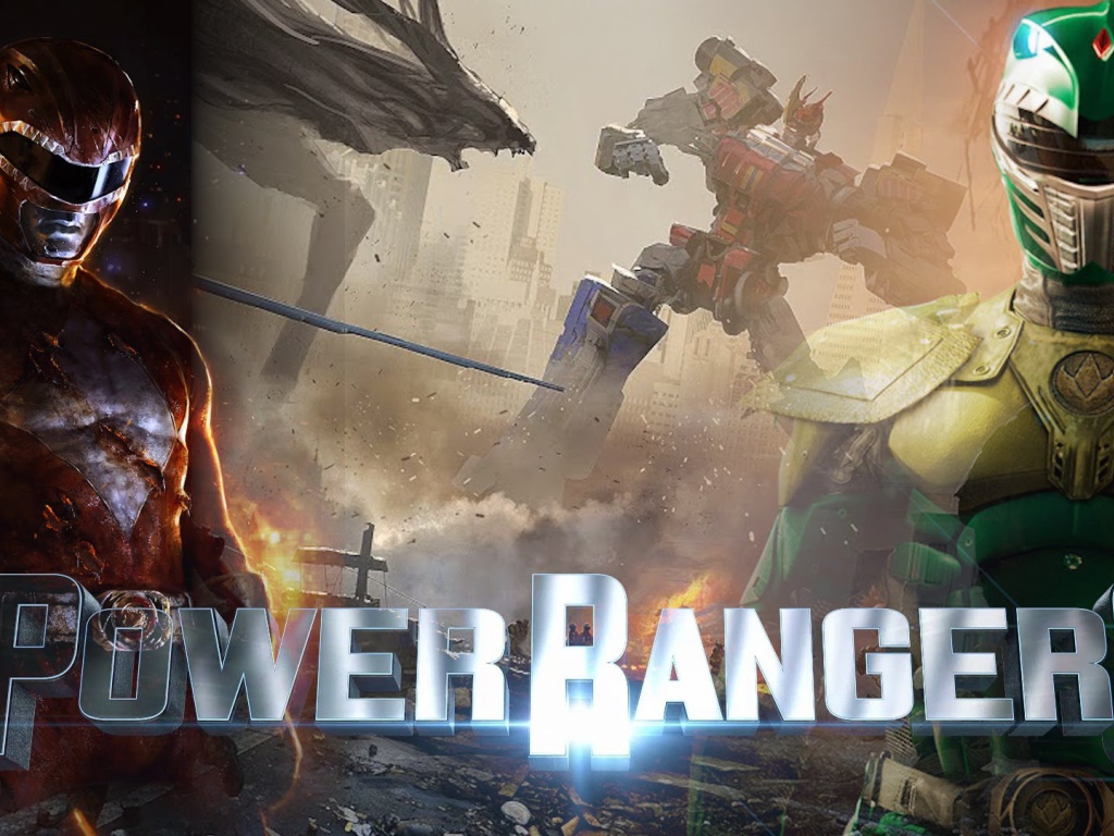 Логотип фильма Могучие рейнджеры 2017 