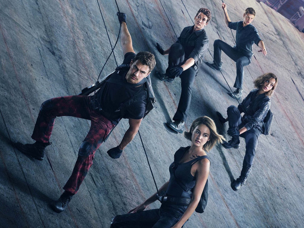 Главные герои фильма Дивергент, глава 4 Асцендент 