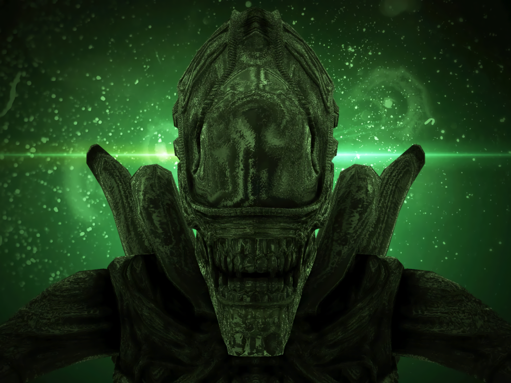 Монстр из фильма Чужой Завет 2017 