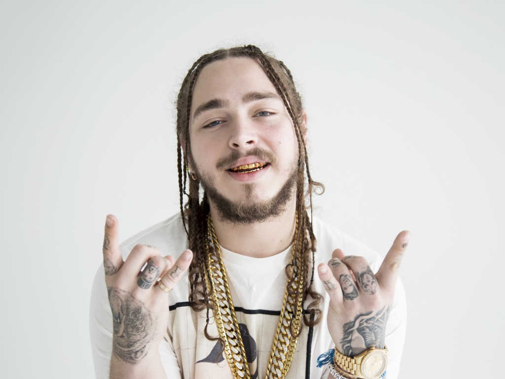 Американский хип-хоп исполнитель Post Malone
