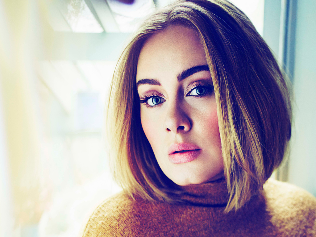 Красивая британская певица Адель