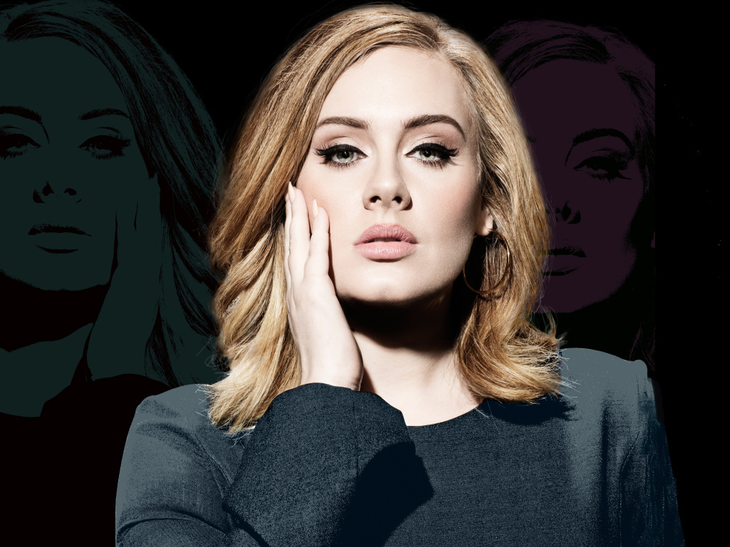 Британская певица Адель 