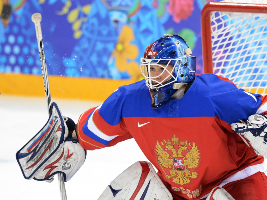 Российская хоккеистка вратарь Анна Пругова 