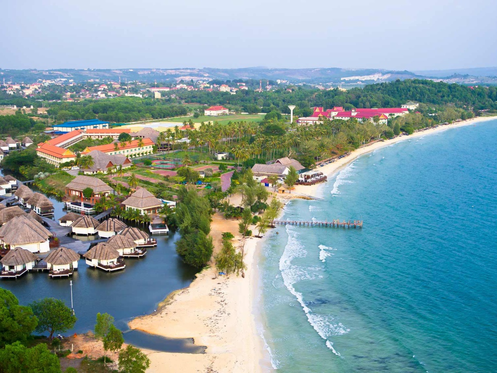 Пляжный курорт Sokha в Сиануквиле, Камбоджа 