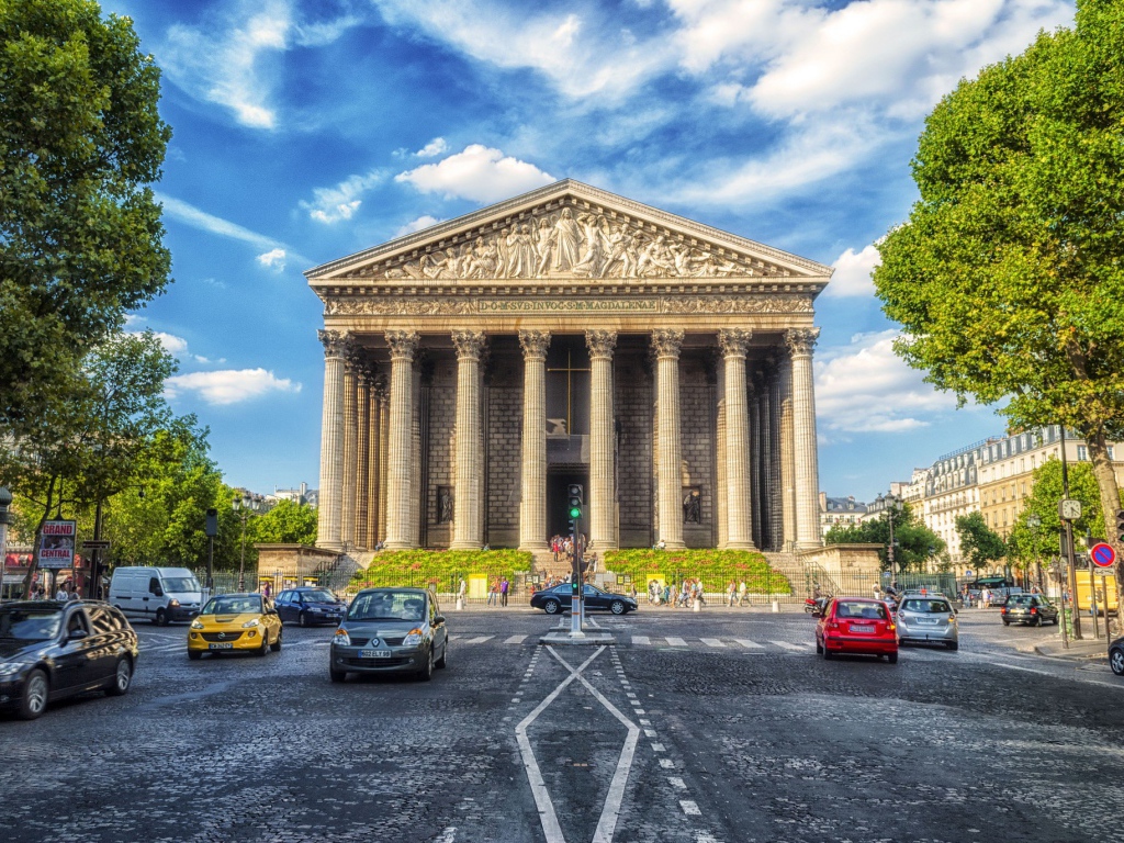 The building of D.O.M.SVB.INVOC.S.M.MAGDALENAE, Paris. France