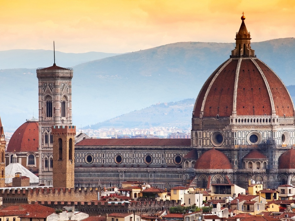 Кафедральный собор Санта-Мария-дель-Фьоре,  Флоренция, Италия 