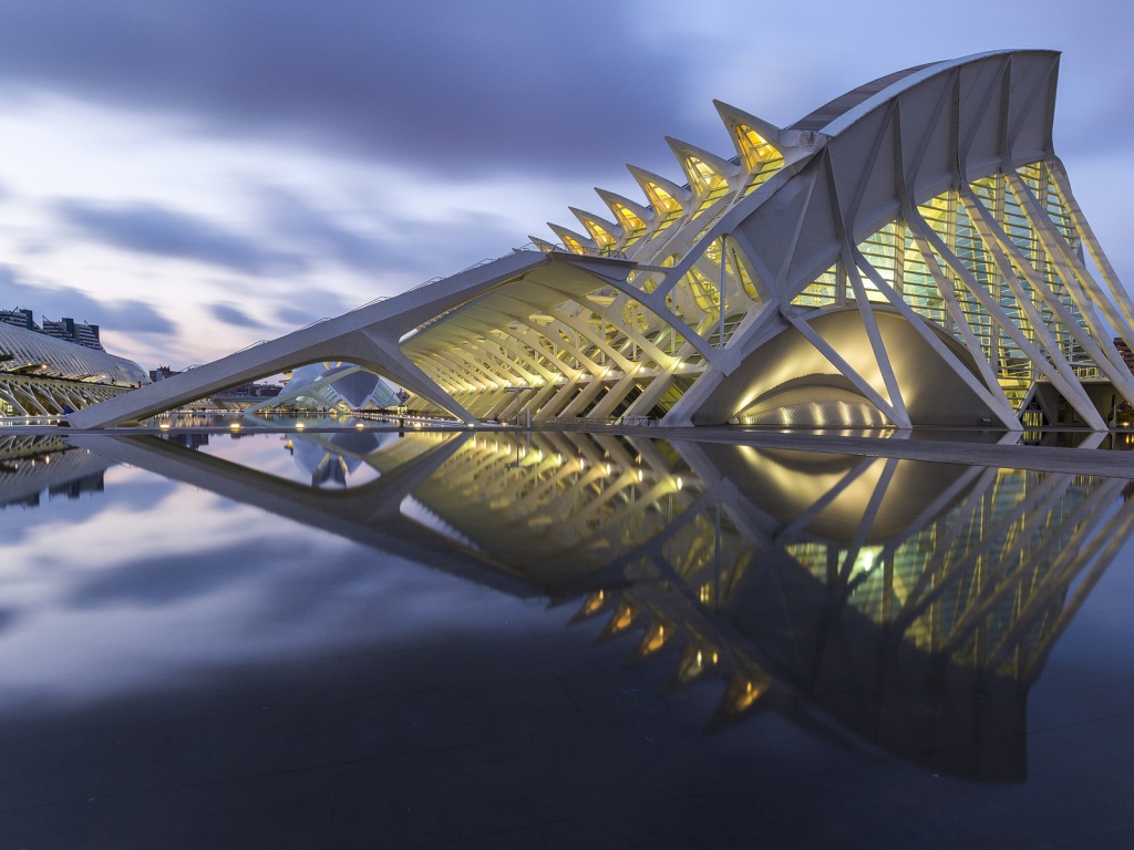 Музей наук принца Фелипе город Валенсия, Италия 