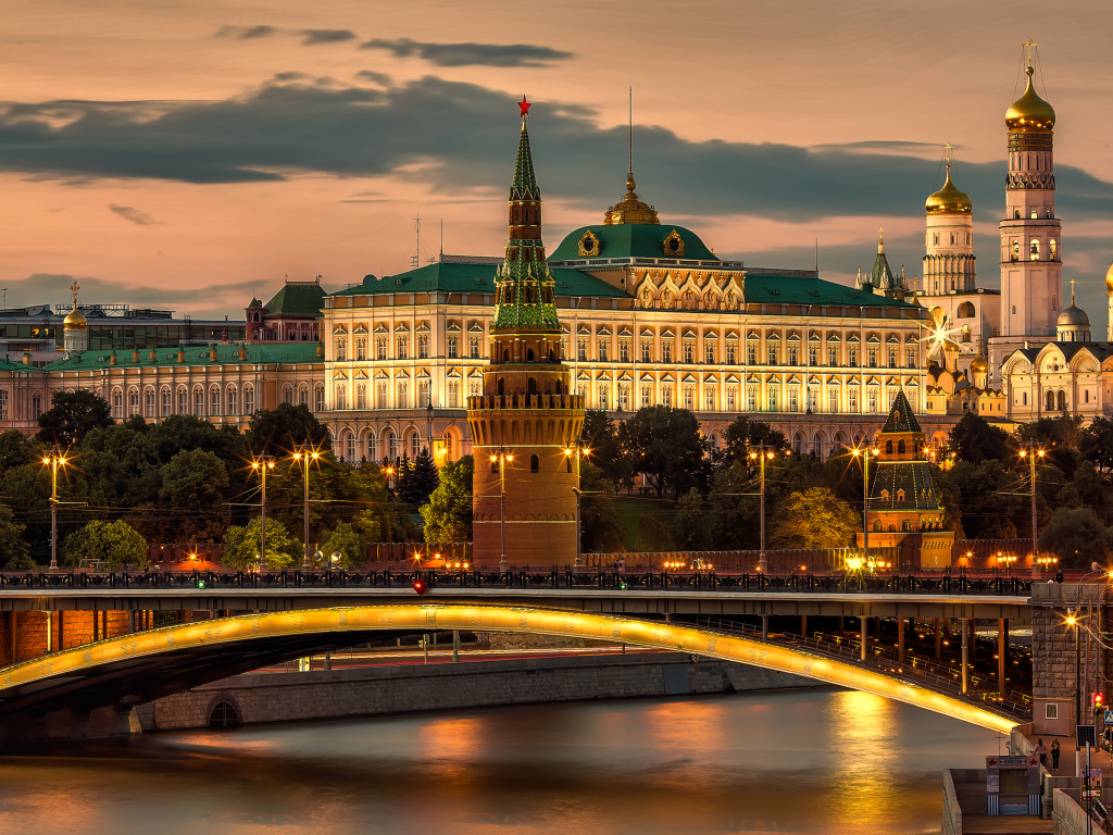 Большой каменный мост через Москва реку, Россия  