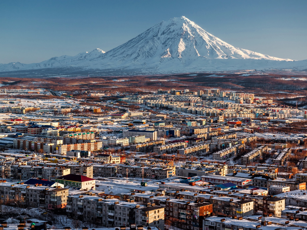 Дома в городе Петропавловск-Камчатский, Россия 