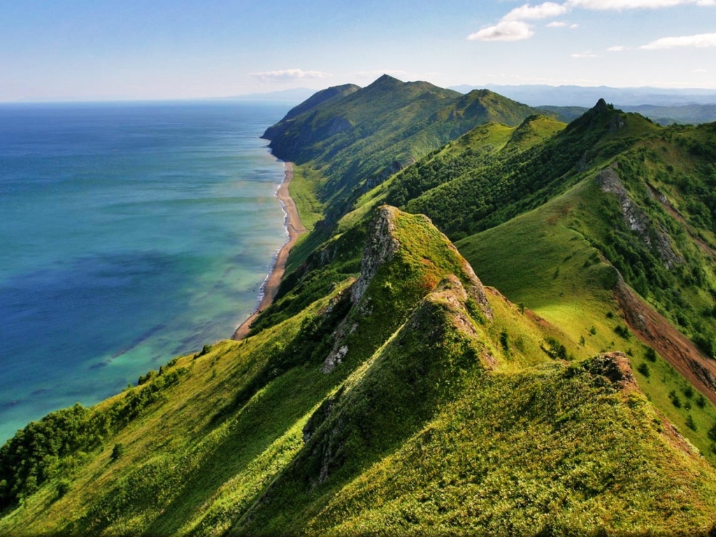 Хребет Жданко  остров Сахалин, Россия 