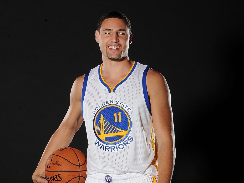 Баскетболист Клей Томпсон игрок ассоциации Голден Стэйт Уорриорз 