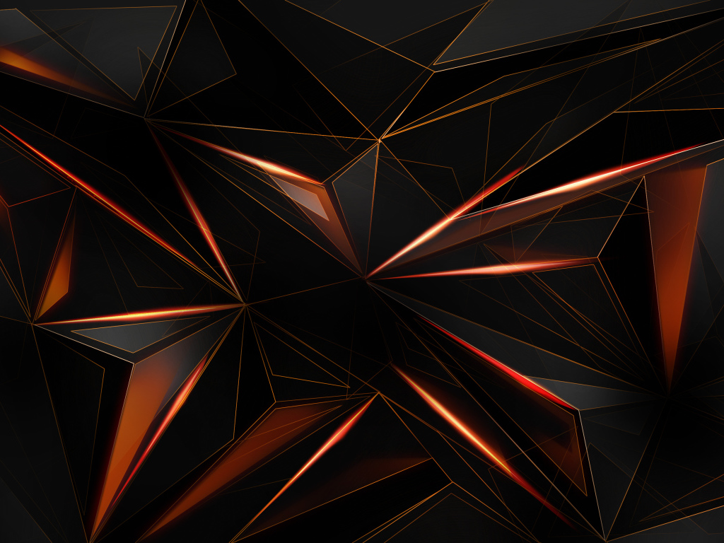 Абстрактные черные фигуры