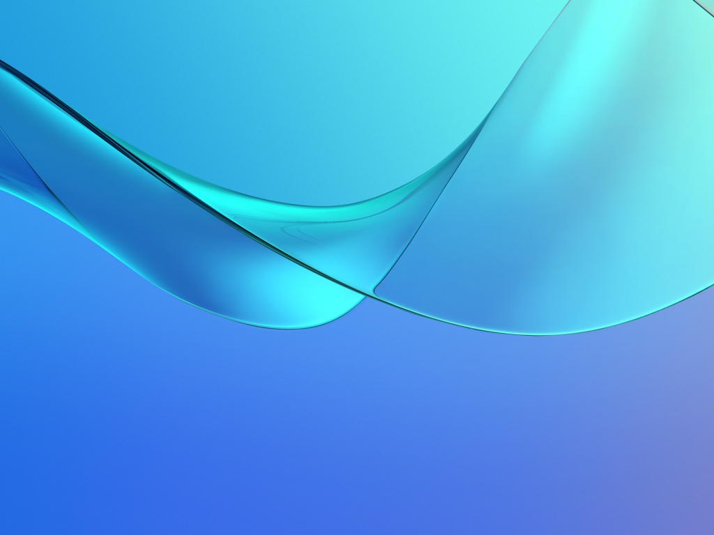 Голубая абстрактная волна на голубом фоне