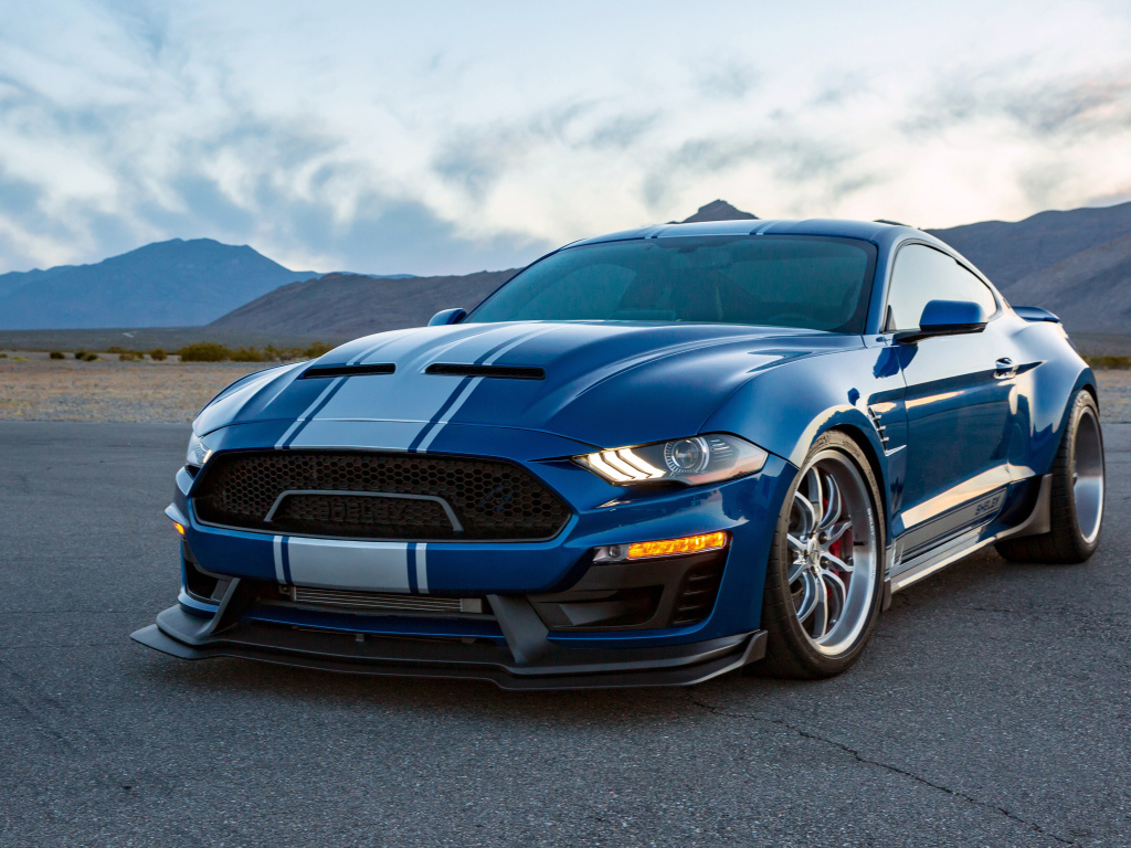 Спортивный автомобиль Shelby Super Snake Wide Body, 2018