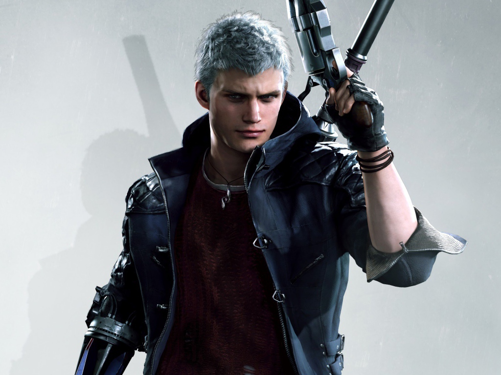 Персонаж компьютерной игры Devil May cry 5, 2019