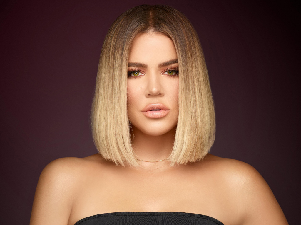 Эффектная девушка модель Хлои Кардашян