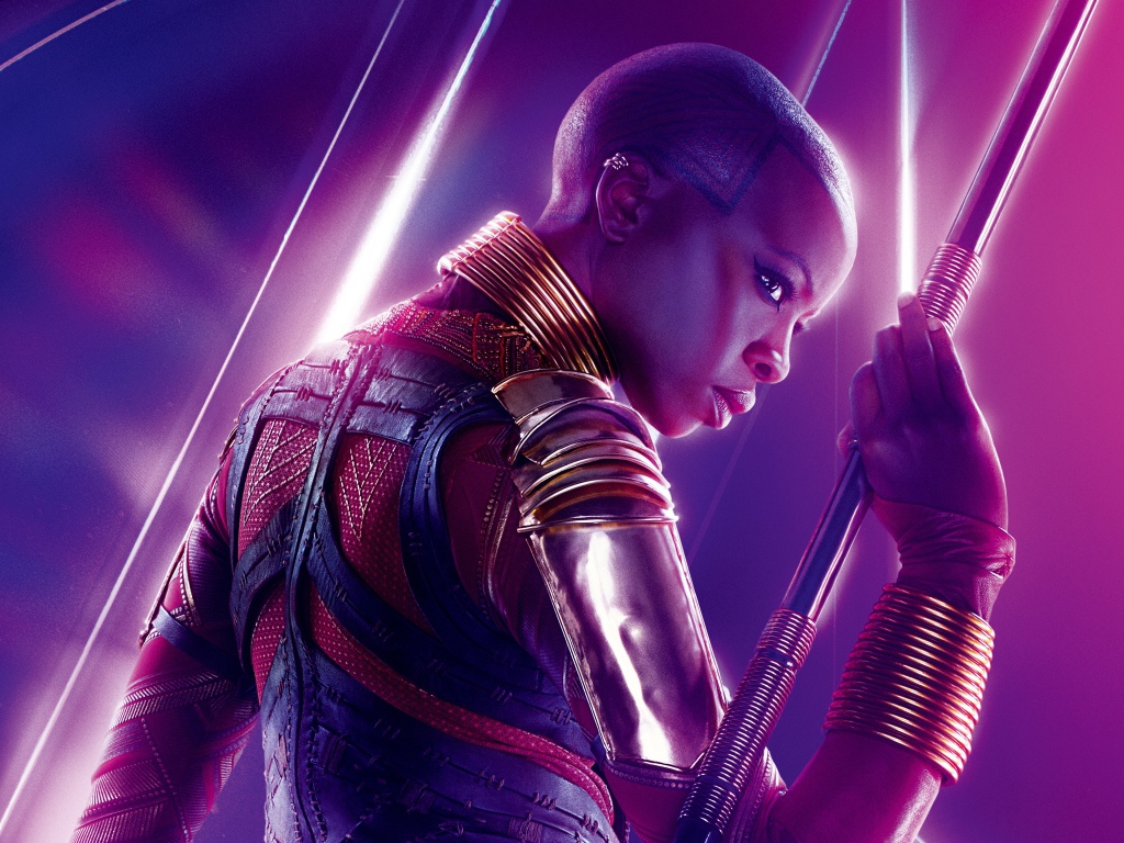 Персонаж Okoye фильм Мстители: Война бесконечности , 2018