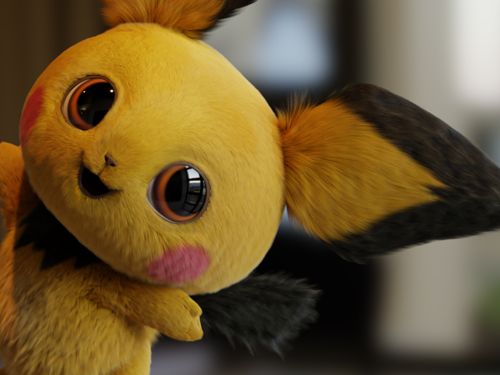 Персонаж фильма фэнтези Покемон. Детектив Пикачу, 2019