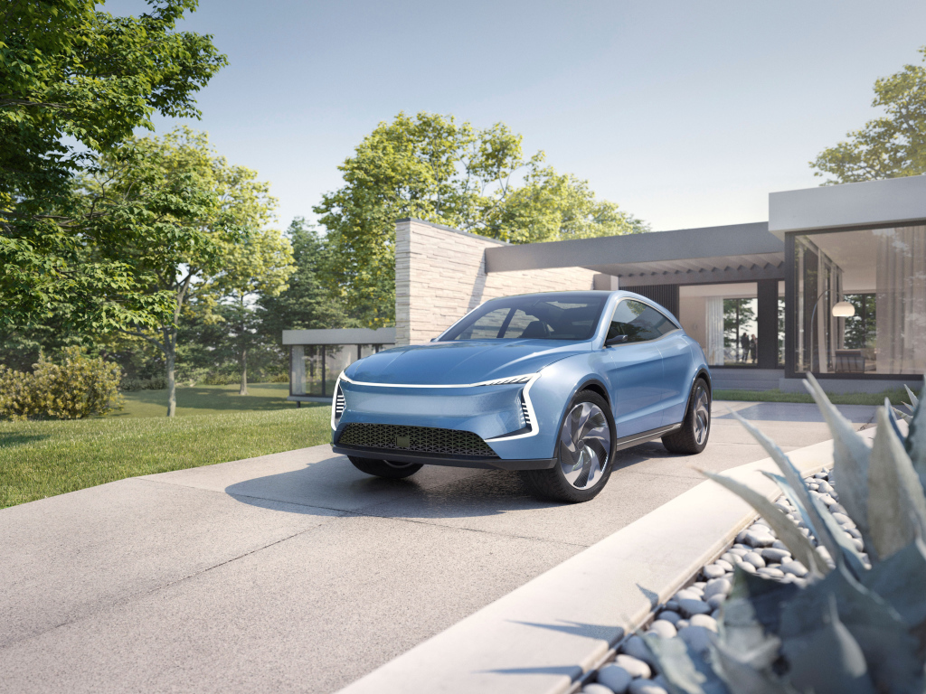 Электрический кроссовер концепт SF Motors SF5, 2019 года