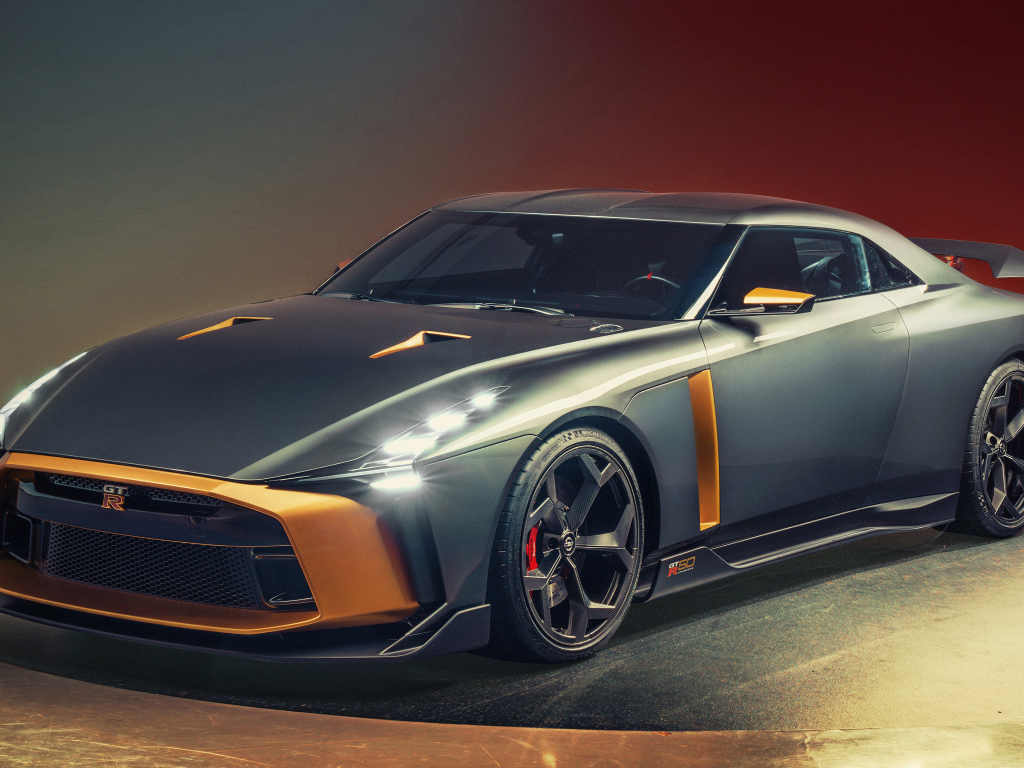 Спортивный автомобиль Nissan GT-R50 Concept 2018 года