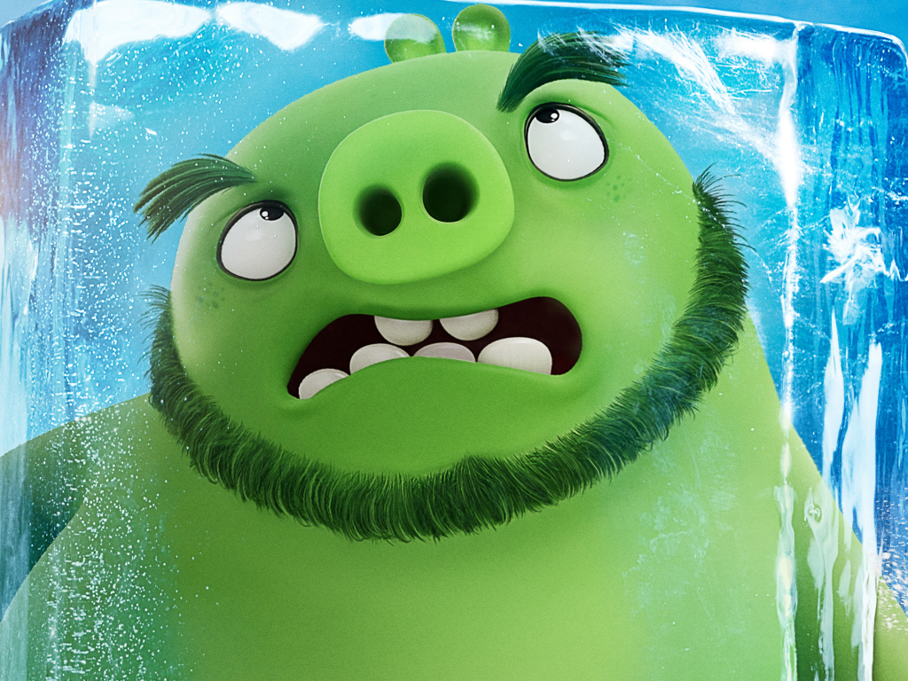 Персонаж Леонард мультфильм Angry Birds в кино 2, 2019 года