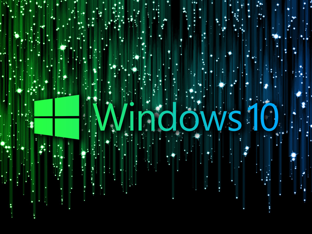 Красивая заставка на рабочий стол с  Windows 10