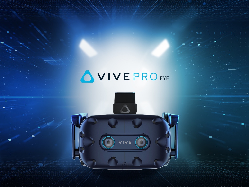 Очки виртуальной реальности HTC Vive Pro Eye, CES 2019