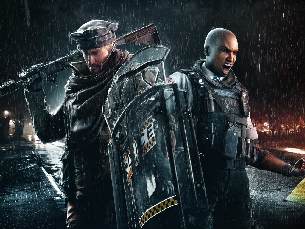 Постер компьютерной игры  Rainbow Six Siege, 2019