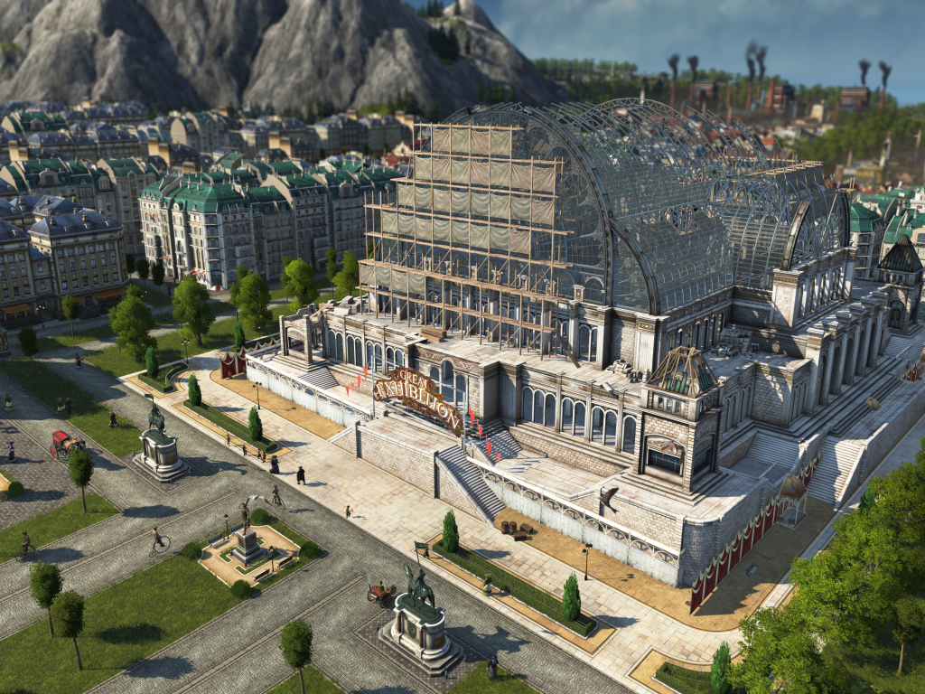 Скриншот компьютерной игры Anno 1800, 2019 года