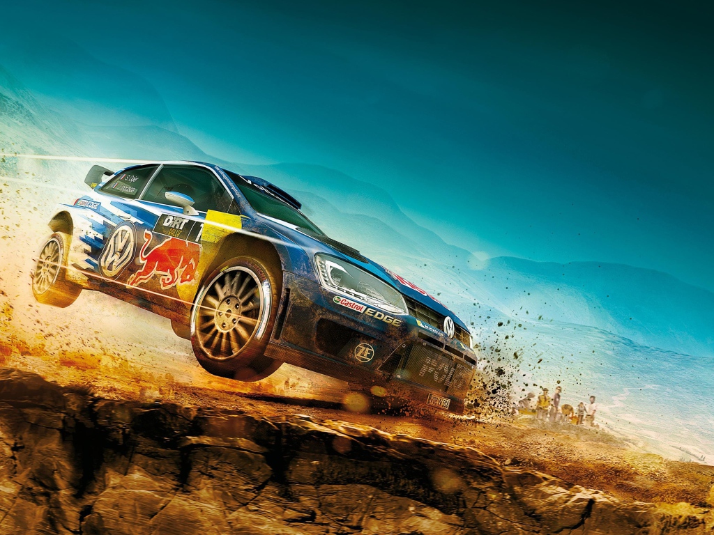 Скриншот новой гоночной видеоигры Dirt Rally 2.0, 2019 года