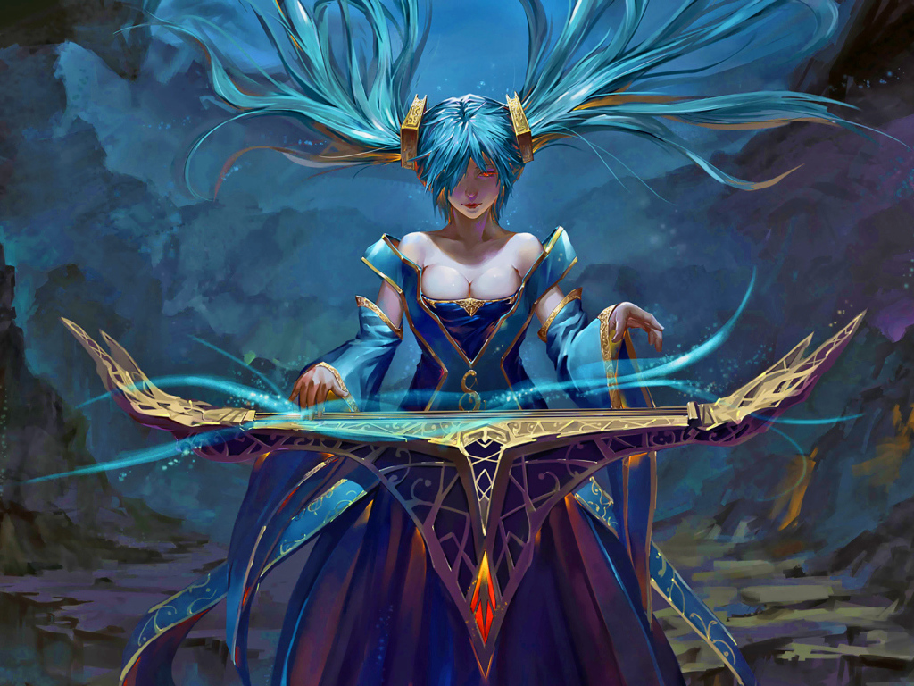 Сона чемпион игры Лига легенд